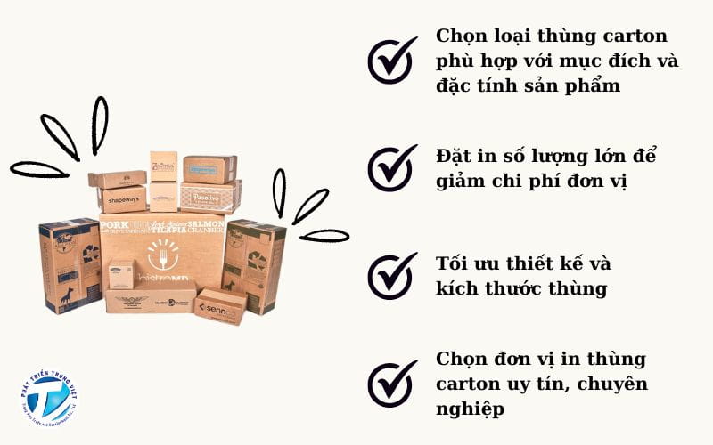 Làm sao để in thùng carton giá rẻ mà vẫn đảm bảo chất lượng?